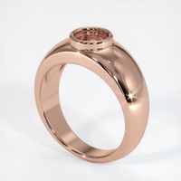 14K Rose Gold Men's Ring Setting Video