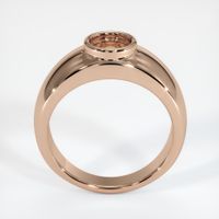 18K Rose Gold Men's Ring Setting Image