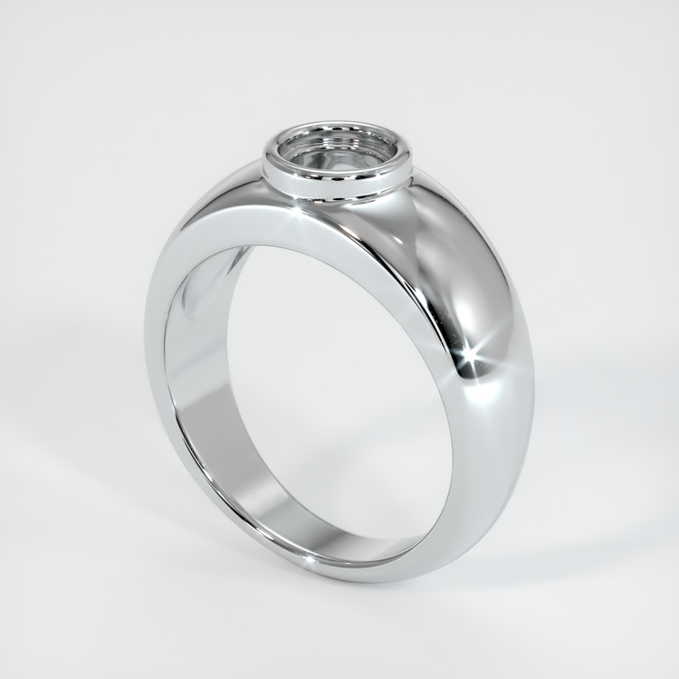 Silver Men's Ring Setting