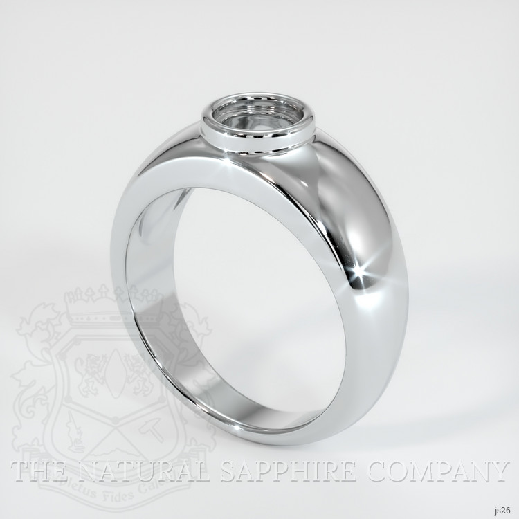 Silver Men's Ring Setting