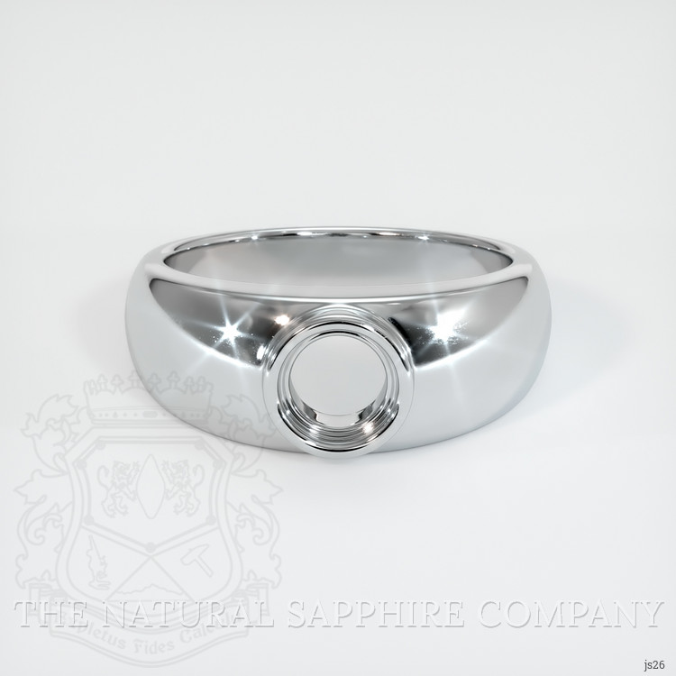 Silver Men's Ring Setting