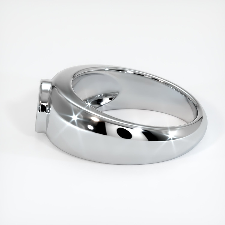 10K White Gold Men's Ring Setting