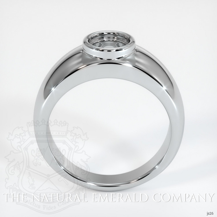 18K White Gold Men's Ring Setting