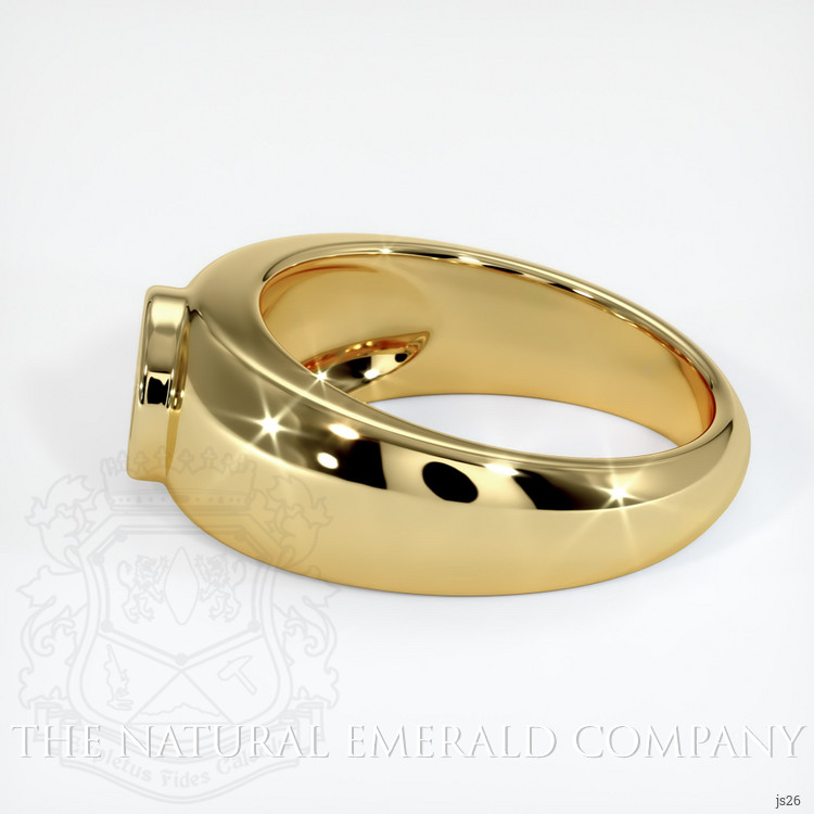 18K Yellow Gold Men's Ring Setting
