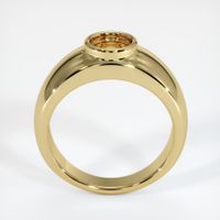 18K Yellow Gold Men's Ring Setting Image