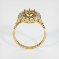 14K Yellow Gold Antique Style Ring Setting Image