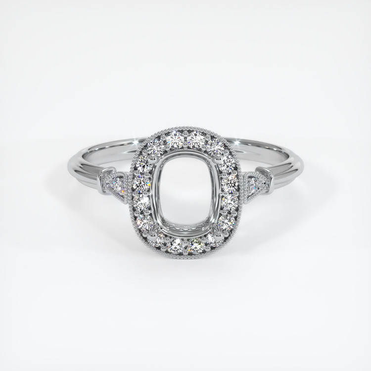 Platinum 950 Antique Style Ring Setting