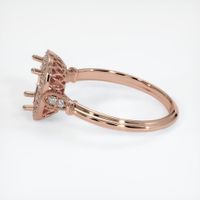 14K Rose Gold Antique Style Ring Setting Image
