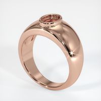 14K Rose Gold Men's Ring Setting Video