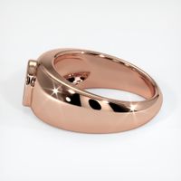 14K Rose Gold Men's Ring Setting Image