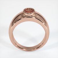14K Rose Gold Men's Ring Setting Image