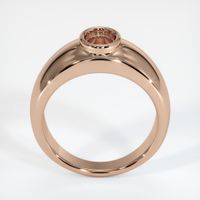 18K Rose Gold Men's Ring Setting Image