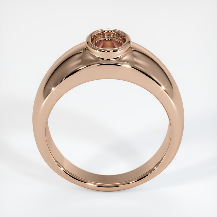18K Rose Gold Men's Ring Setting