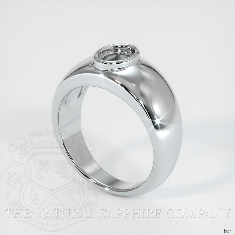 Silver Men's Ring Setting