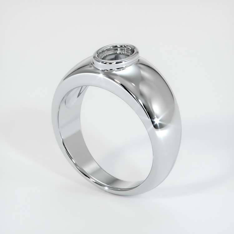 Silver Men's Ring Setting