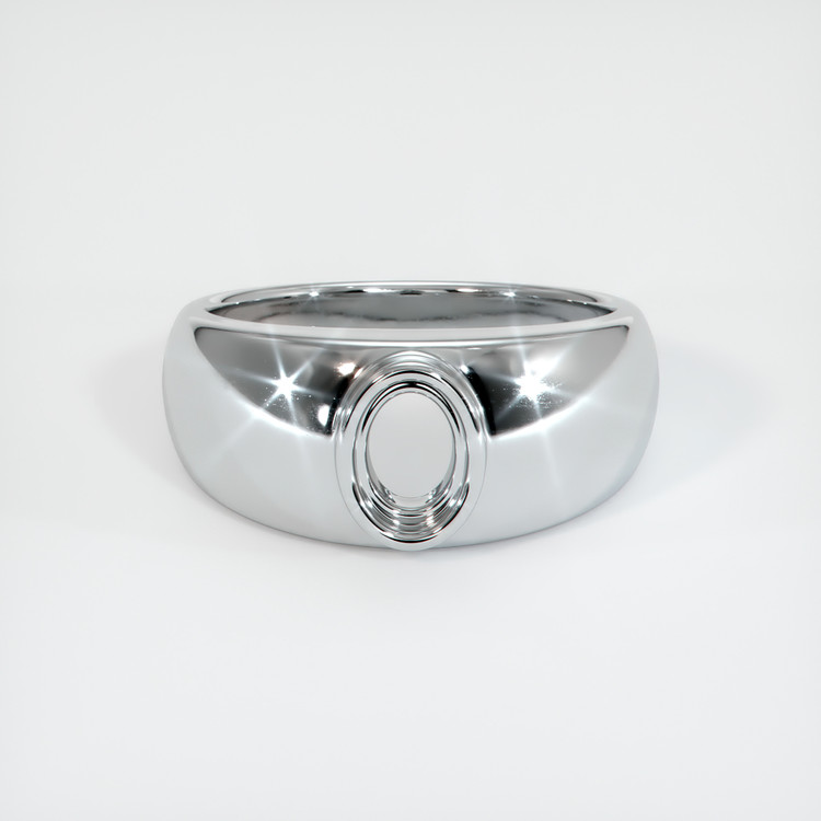 Silver Men's Ring Setting