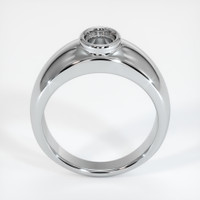 10K White Gold Men's Ring Setting Image