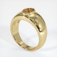 14K Yellow Gold Men's Ring Setting Video