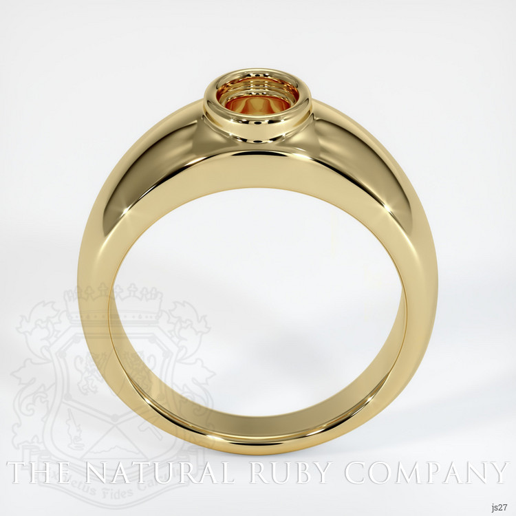 14K Yellow Gold Men's Ring Setting