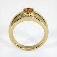 18K Yellow Gold Men's Ring Setting Image