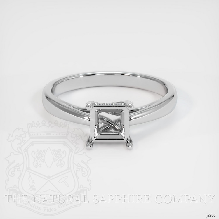 Silver Pave Ring Setting