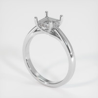 10K White Gold Pave Ring Setting Video