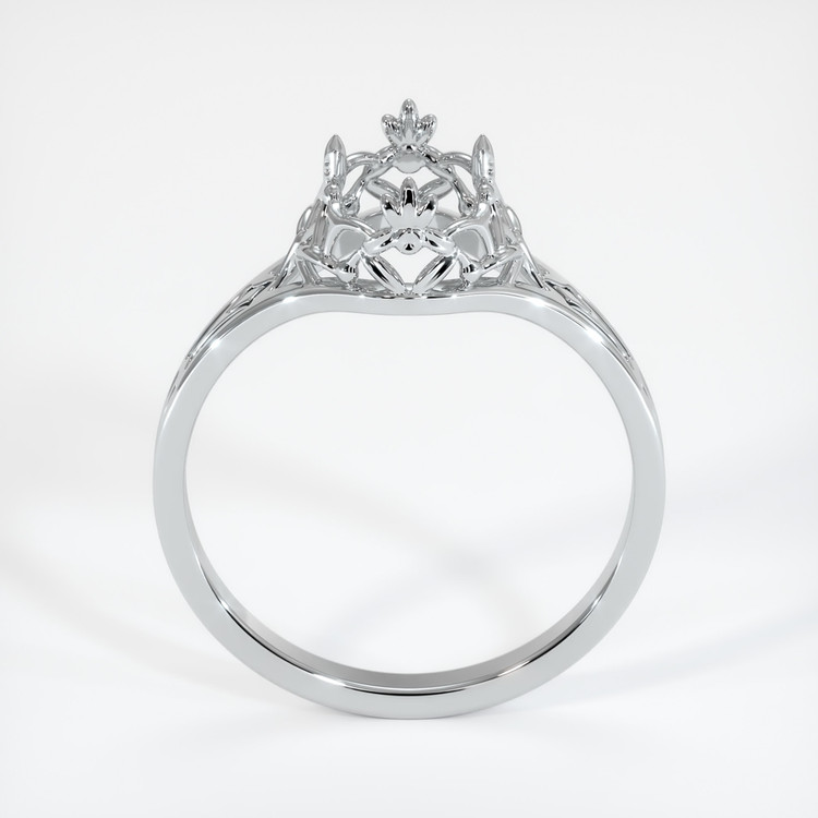 Platinum 950 Antique Style Ring Setting