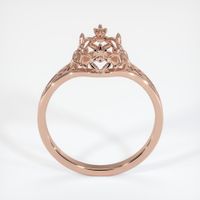 14K Rose Gold Antique Style Ring Setting Image