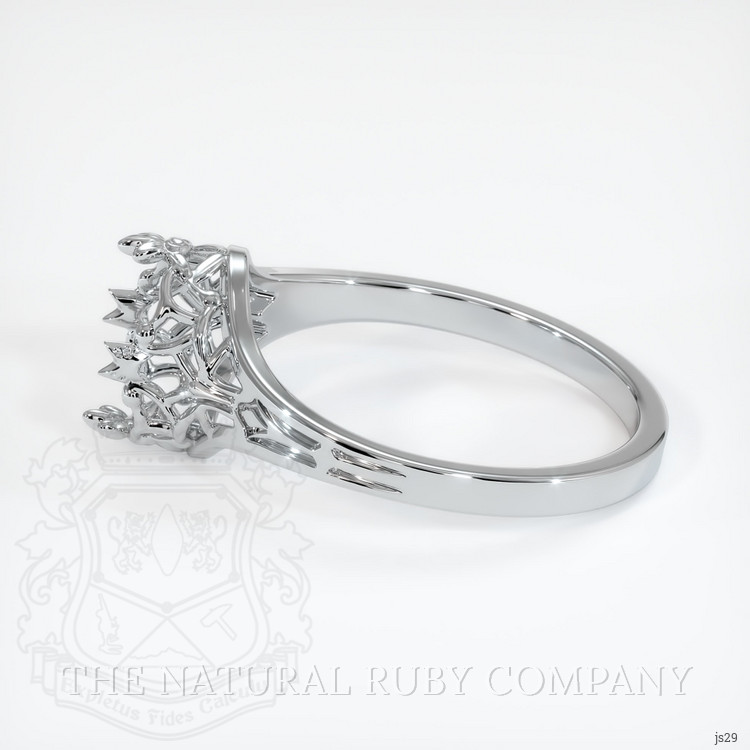 Silver Antique Style Ring Setting