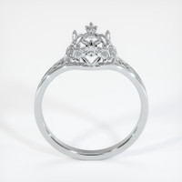 10K White Gold Antique Style Ring Setting Image