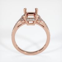 14K Rose Gold Antique Style Ring Setting Image