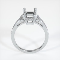 10K White Gold Antique Style Ring Setting Image