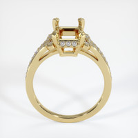 10K Yellow Gold Antique Style Ring Setting Image
