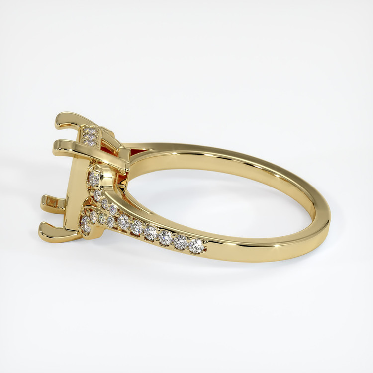 14K Yellow Gold Antique Style Ring Setting