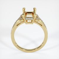 14K Yellow Gold Antique Style Ring Setting Image