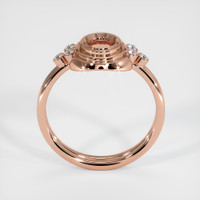 14K Rose Gold Antique Style Ring Setting Image