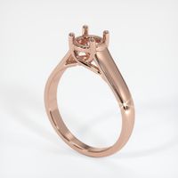 14K Rose Gold Solitaire Ring Setting Video