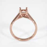 14K Rose Gold Solitaire Ring Setting Image