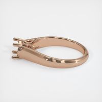 18K Rose Gold Solitaire Ring Setting Image