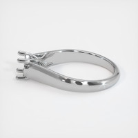10K White Gold Solitaire Ring Setting Image