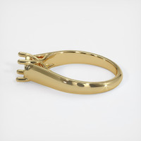 10K Yellow Gold Solitaire Ring Setting Image