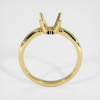 18K Yellow Gold Solitaire Ring Setting Image