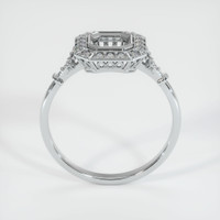 10K White Gold Antique Style Ring Setting Image