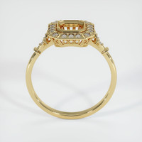 14K Yellow Gold Antique Style Ring Setting Image