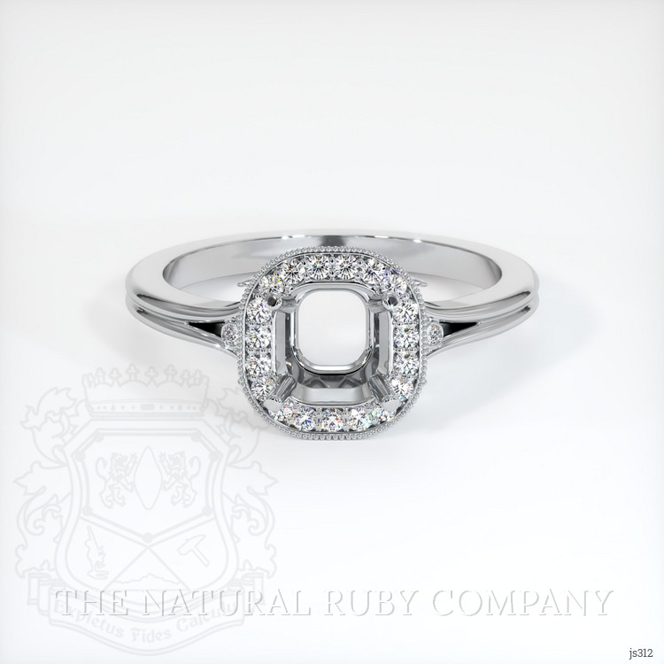 Silver Antique Style Ring Setting