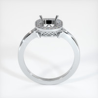 10K White Gold Antique Style Ring Setting Image