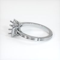 18K White Gold Antique Style Ring Setting Image
