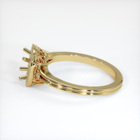 10K Yellow Gold Antique Style Ring Setting Image