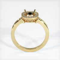 10K Yellow Gold Antique Style Ring Setting Image