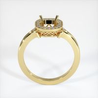 18K Yellow Gold Antique Style Ring Setting Image